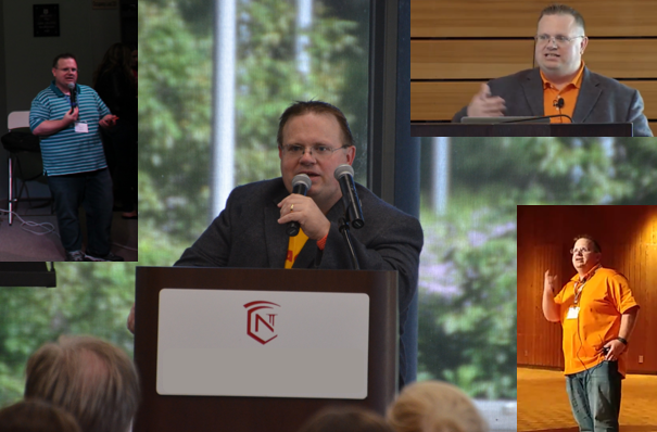 Dave Mathias speaking to audiences and teams